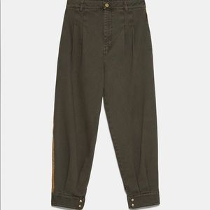 💥⚡️SPARKLY STRIPE SLOUCHY PANTS💥⚡️